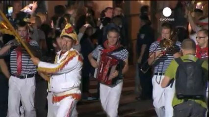 La Croazia festeggia l'adesione all'UE