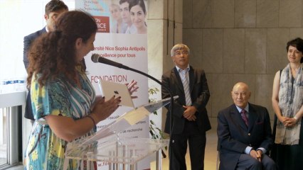 Cérémonie de remerciements organisée par la Fondation UNICE