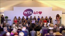 Londra celebra i 40 anni della WTA