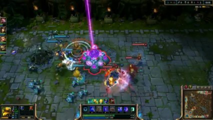 Inhib en 4 minutes - League of Legends