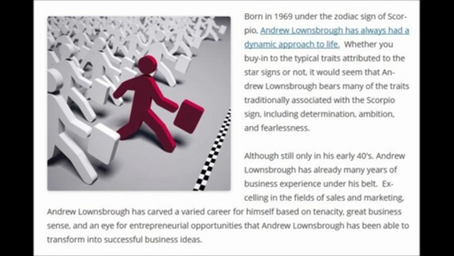 Andrew Lownsbrough - Locating the talent