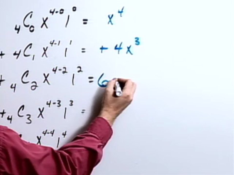 Expanding an Equation Using Binomial Theorem