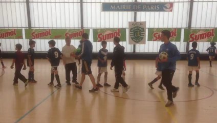 Tournoi SUMOL CUP U11 entrée des joueurs