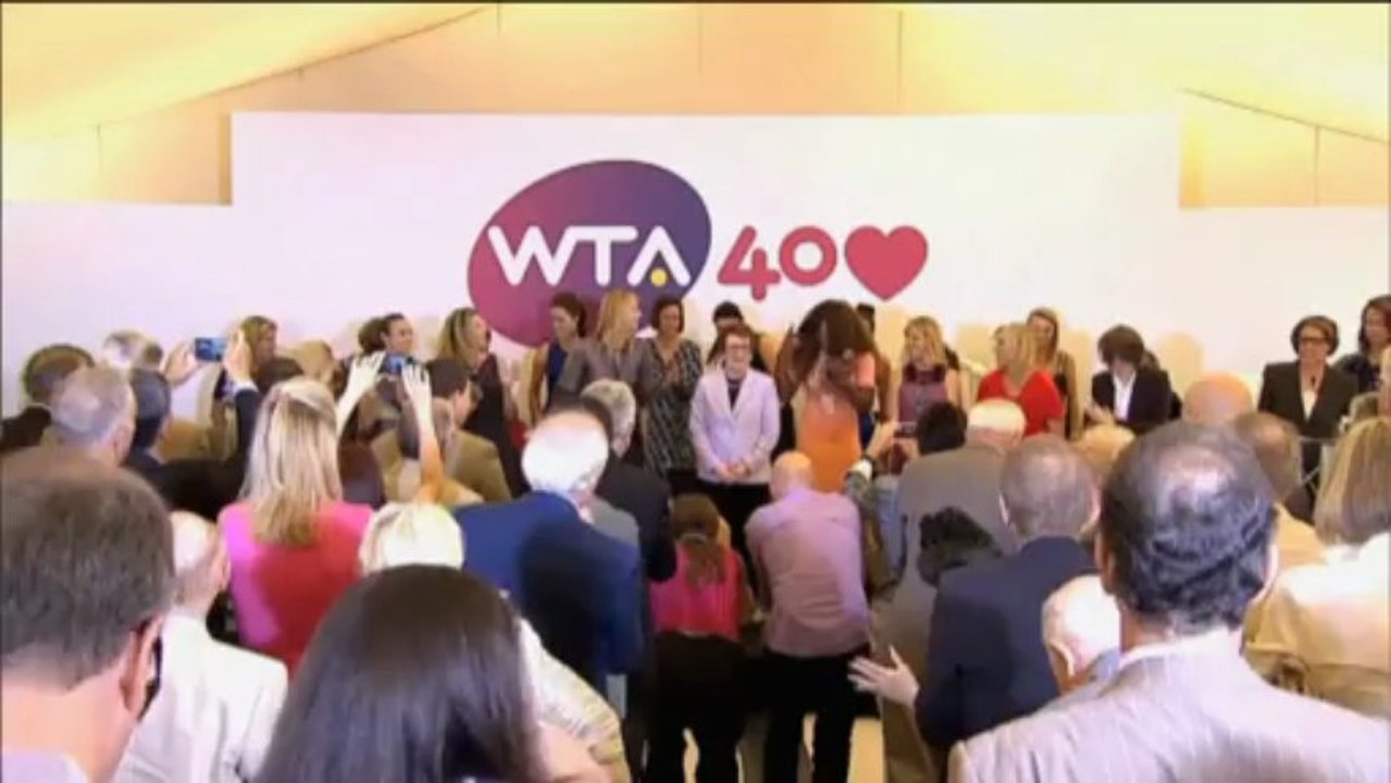 40 Jahre WTA! Gründerin Billie Jean King: "Ein Riesenmoment"