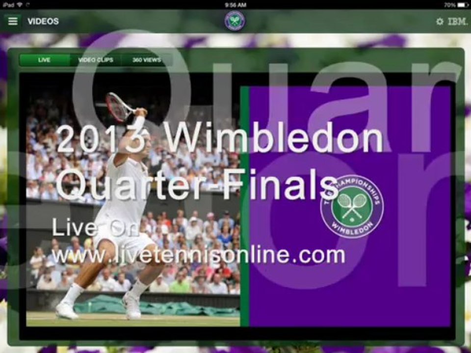 Wimbledon Quarter-Final 2013