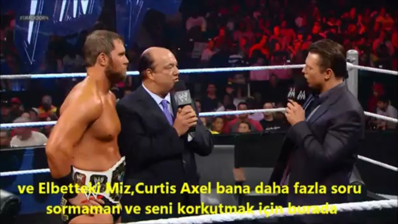 Miz Tv ye bu hafta Curtis Axel ve Paul Heyman Konuk Oluyor Smackdown 28/06/13