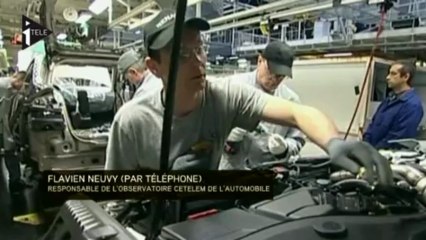 Le marché automobile français en repli