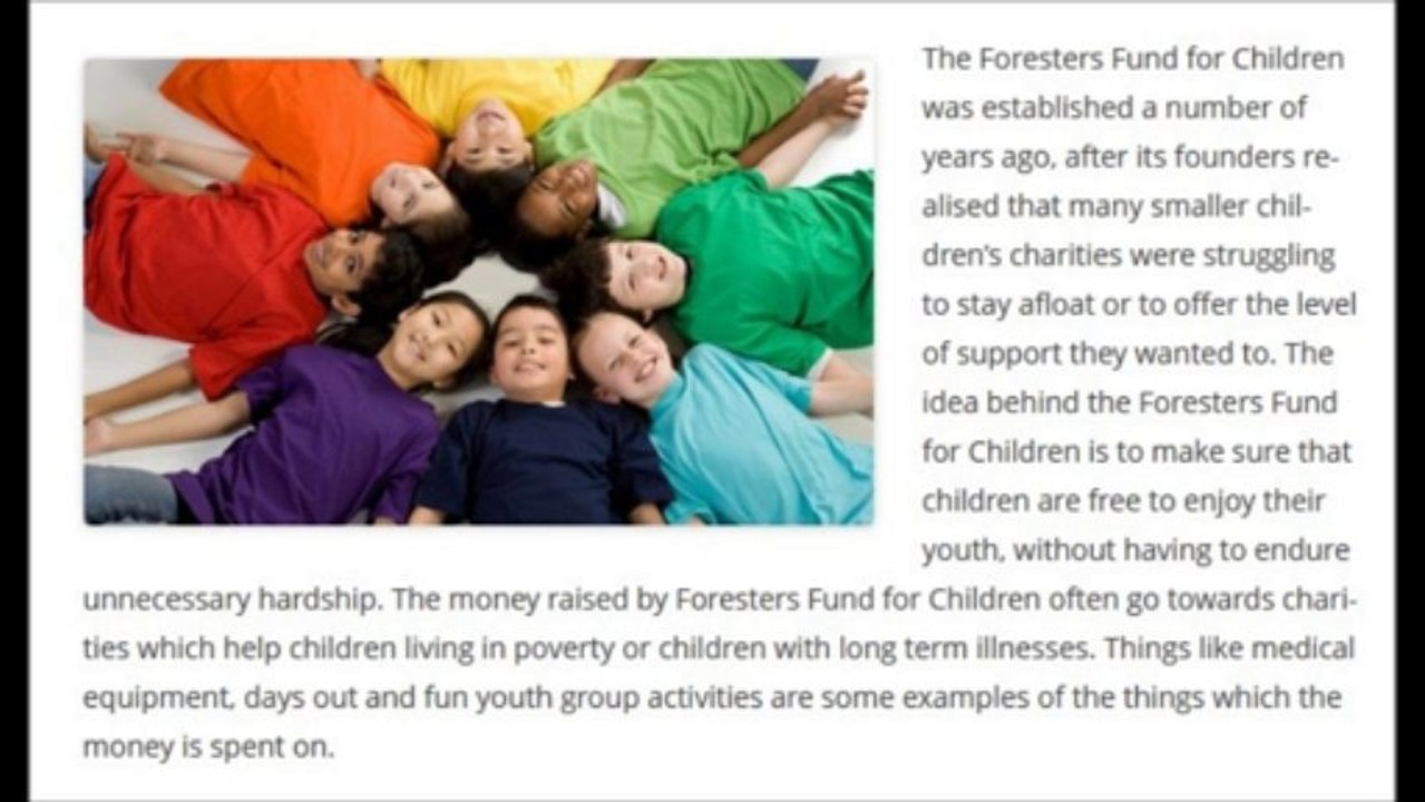 Foresters Fund For Children - FFFC company information