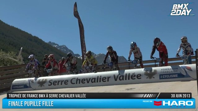 Finale Pupille Fille Trophée de France BMX 2013 Serre Chevalier