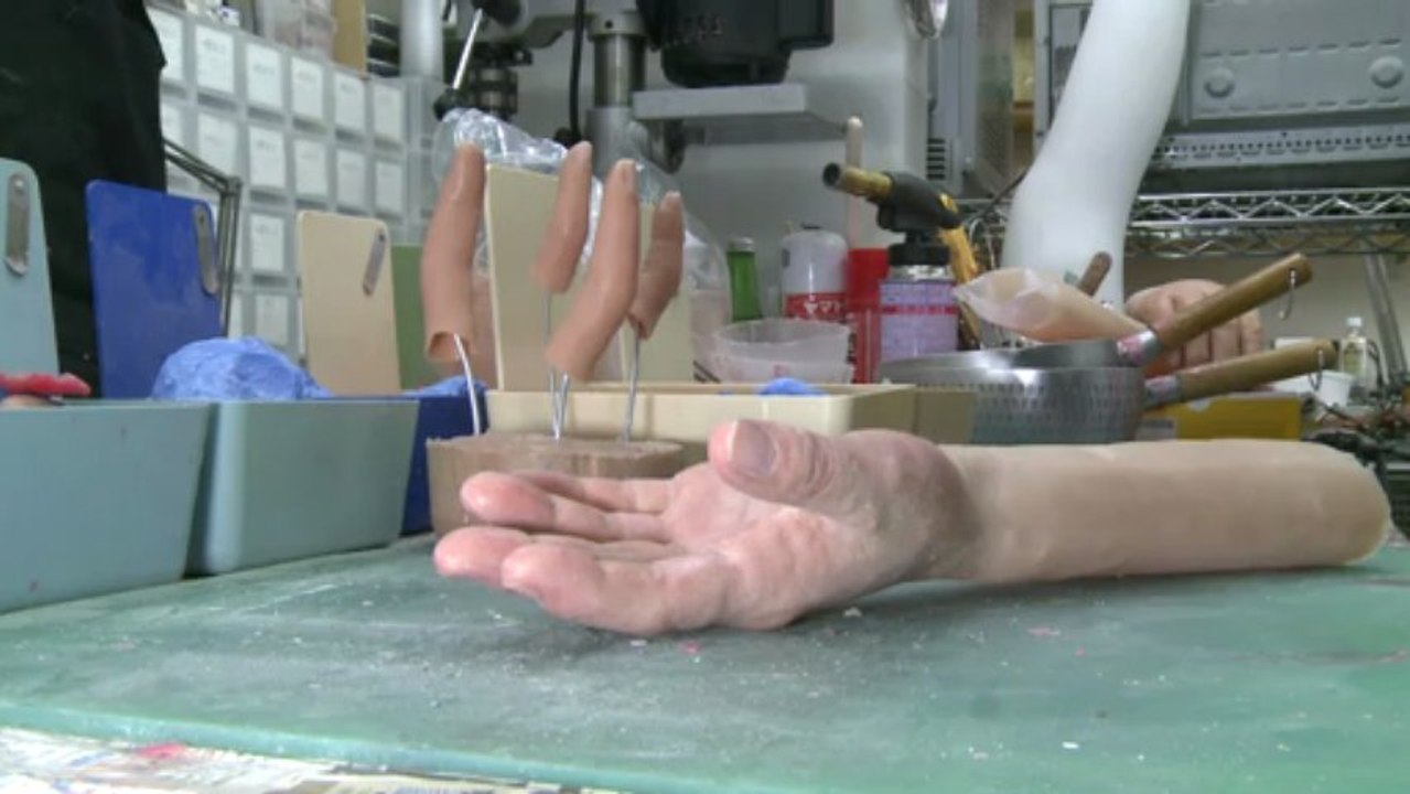 Prothesen für Japans schlimme Finger