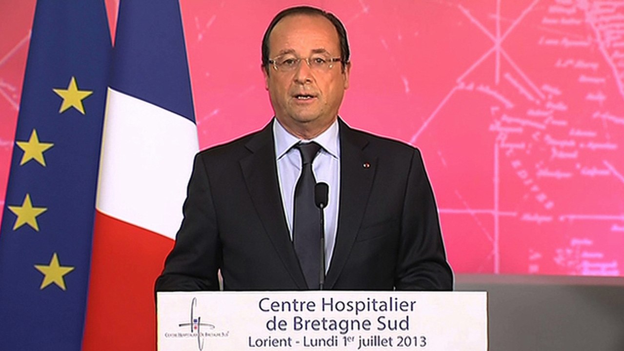 Discours à l'occasion de l'inauguration du Centre Hospitalier Bretagne Sud