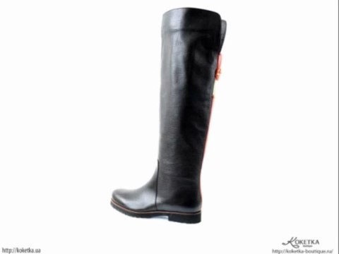 KOKETKA BOUTIQUE - Сапоги-ботфорты Tucino на тракторной подошве