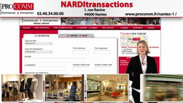 Vente murs commerciaux Nantes