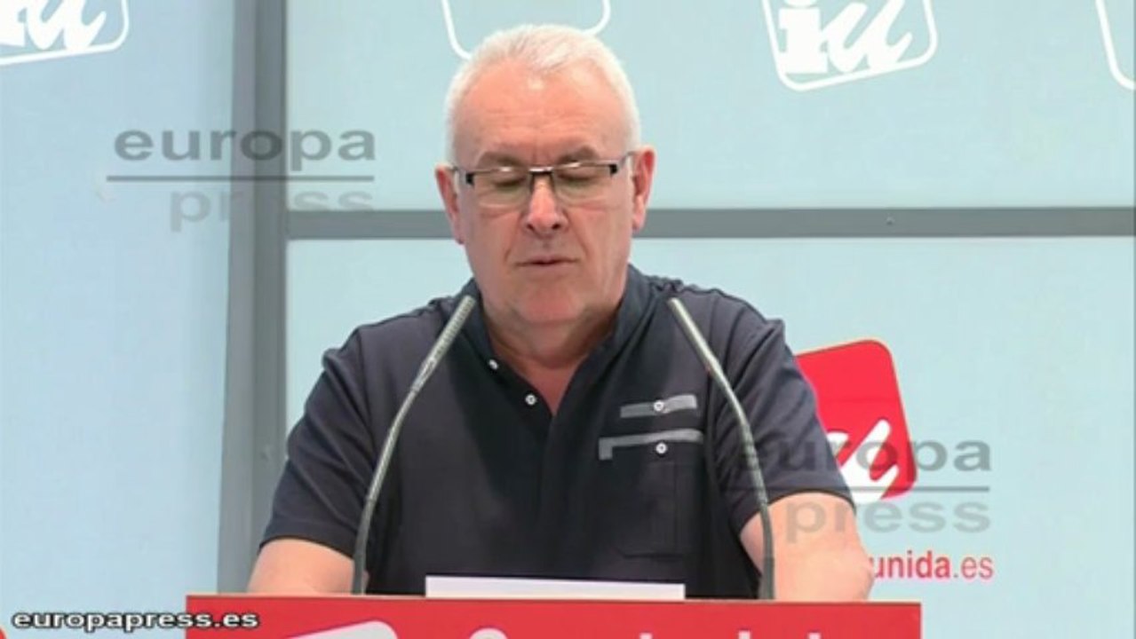 Cayo Lara: "El que manda es la banca"