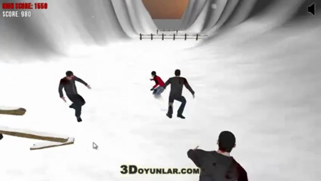 Karlı Zombi Yolu | 3D Oyunlar