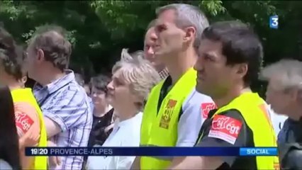 La CGT Ford chez les "Fralib" France 3 Provence Alpes le 28 juin 2013