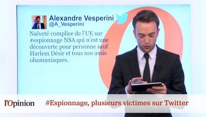 Tweetclash: #Espionnage, plusieurs victimes sur Twitter