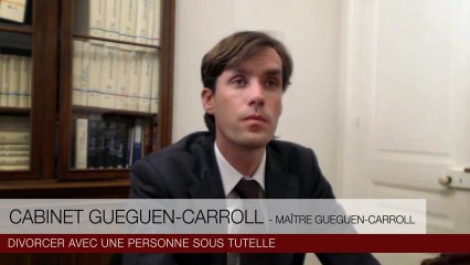 Divorcer avec une personne sous tutelle ?