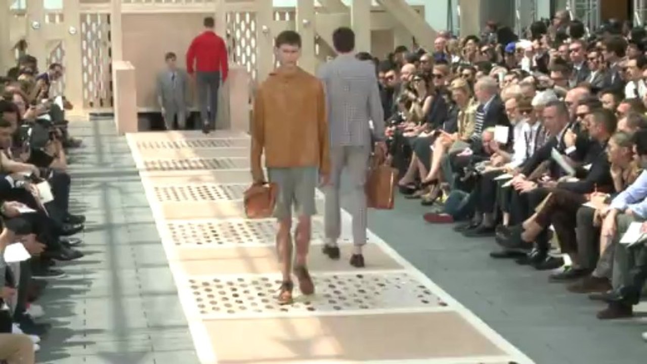 Louis Vuitton - Collection Homme Printemps été 2014 à Paris