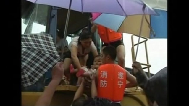 Flooding and landslides leave dozens dead in China