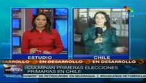 Inicia conteo de votos en elecciones primarias de Chile