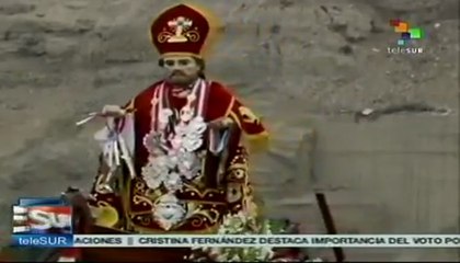 Pescadores rinden homenaje  a mártir peruano