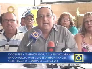 Maestros y médicos se declararon en emergencia en el Zulia