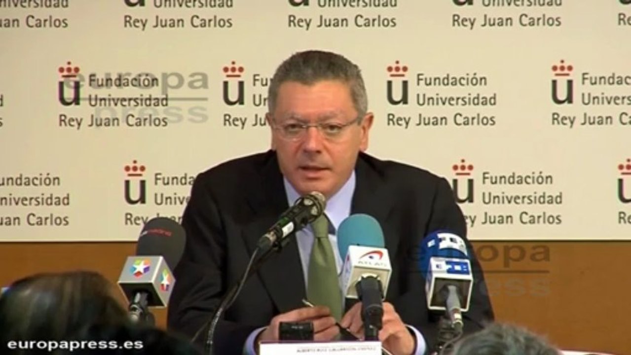 Gallardón: "España no es una nación de territorios"