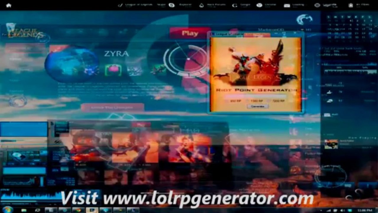 [LoL RP Generator] League Of Legends Riot Points Generator