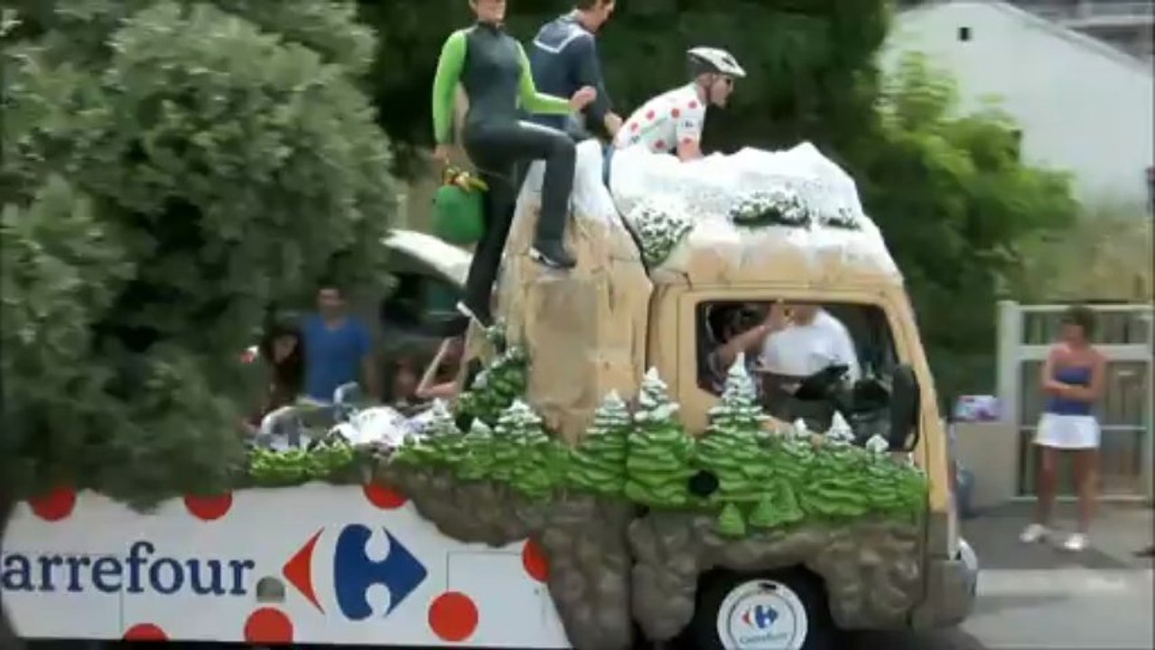 CARAVANE PUBLICITAIRE TOUR DE FRANCE 2013 FOLELLI
