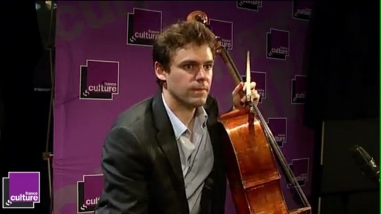 La Session de Christian-Pierre LA MARCA  -  "Le menuet de la suite n°1 en sol Majeur de Jean-Sébastien Bach" - dans le RDV de Laurent GOUMARRE sur France Culture - Haut débit