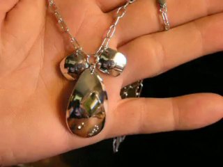 Sterling Silver Necklace with Pakistan Peridot