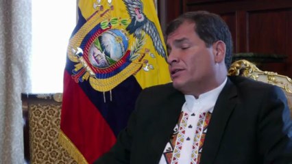 Correa, entrevista exclusiva AFP