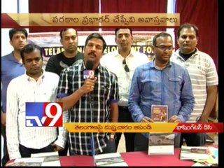 TDF releases book on Telangana - USA