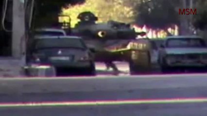 اروع تفجير دبابة اسدية والله محيي الجيش الحر- قديم ولكن لاينسى