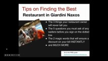 Find best restaurants in Giardini Naxos, Taormina, in Sicily