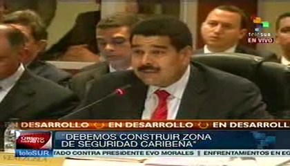 Presidente de Venezuela interviene en Cumbre Caricom