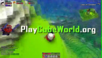 Cube World Alpha GamePlay : Parkour + Download Link