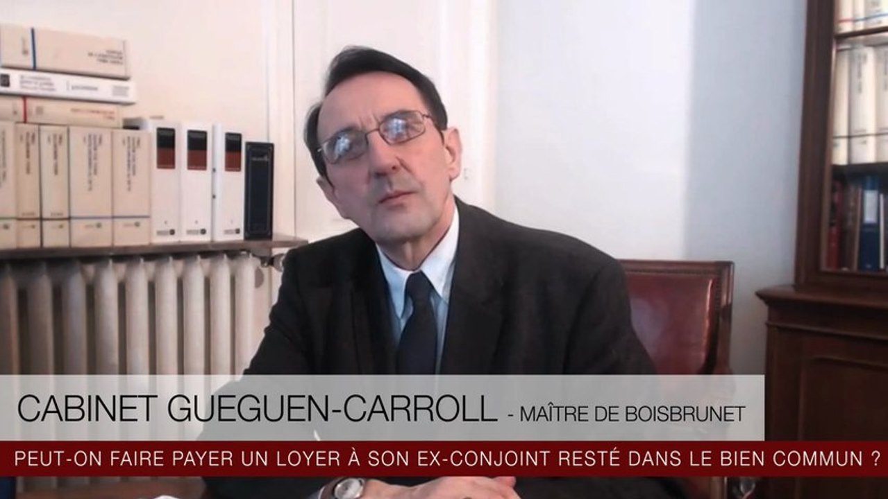 Peut-on faire payer un loyer à son ex-conjoint resté dans le bien commun ?