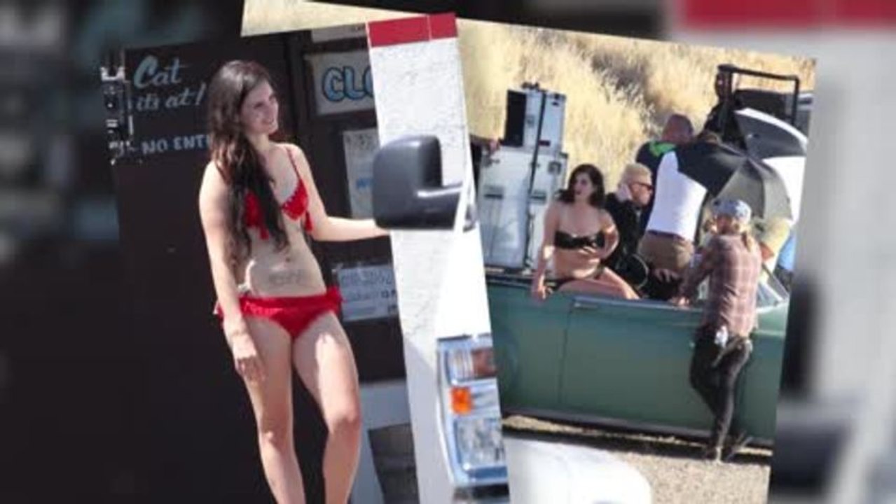 Lana Del Rey tourne le court-métrage Tropico à Los Angeles