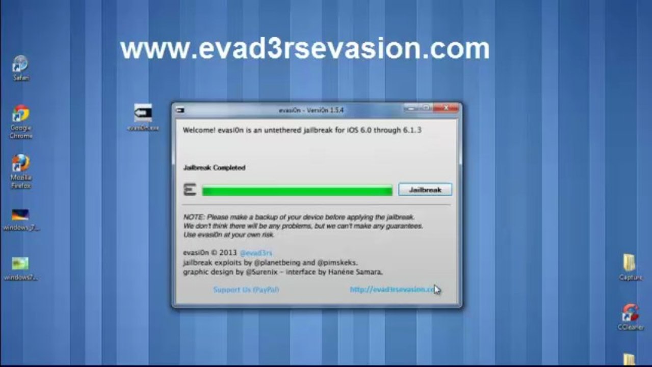 HowTo Jailbreak iOS 6.1.3 iPhone iPad iPod Final Releases