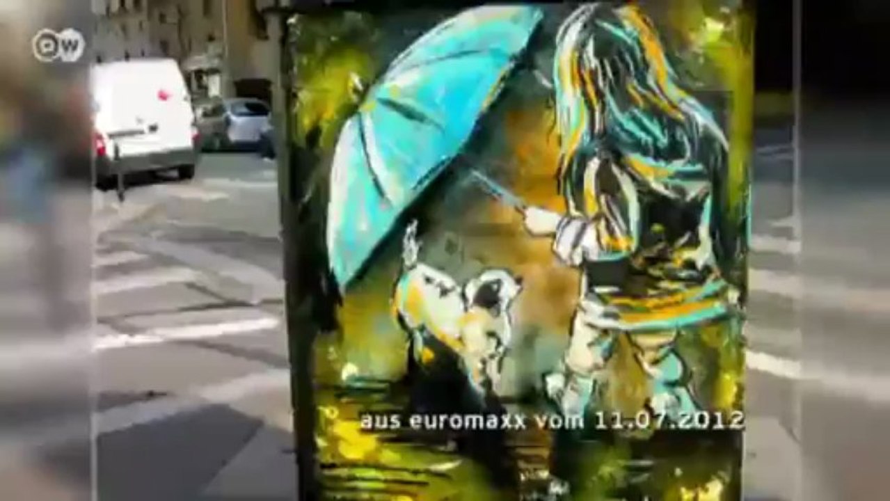 Mit Alice Pasquini in Rom | Euromaxx - europa28