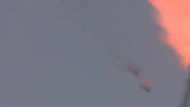 Russian space rocket explodes after launch