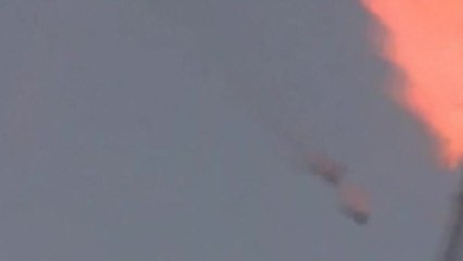 Russian space rocket explodes after launch