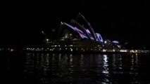 Lights on the Opera House @ Vivid Festival Sydney