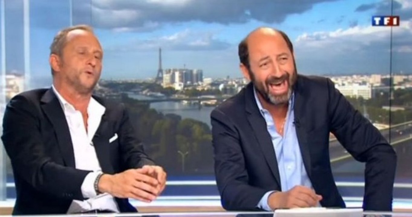 Benoit Poelvoorde complètement saoul dans le journal de Claire Chazal !