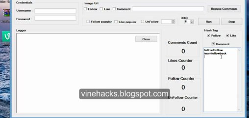 Vine Bot - How I Get Thousands of Followers on Vine
