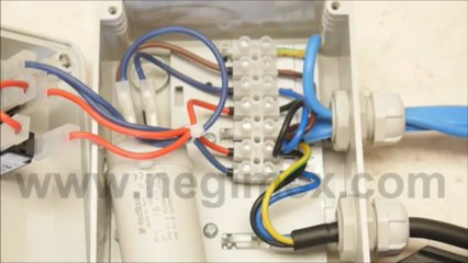 Negimex - câblage complet d'un boitier de démarrage Franklin PSC