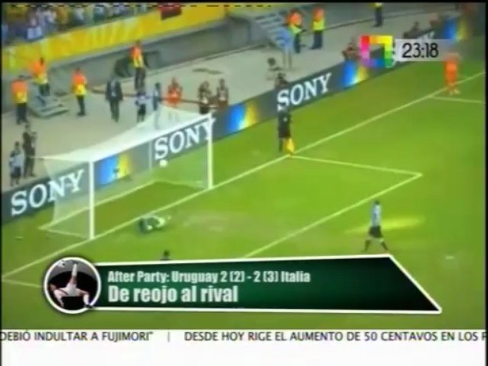 DeChalaca TV: After Party: Uruguay 2(2) - 2(3) Italia