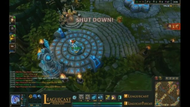 Ne jamais chase une Caitlyn... Oh wait ! - League of Legends